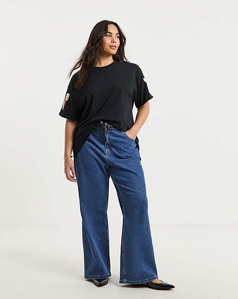 Bow Sleeve T-Shirt