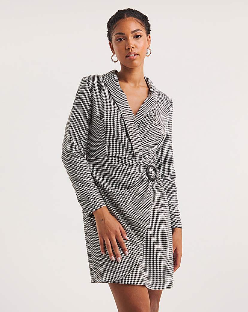 plus size blazer dress