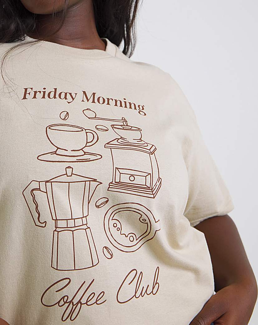 Coffee Club Graphic T-Shirt