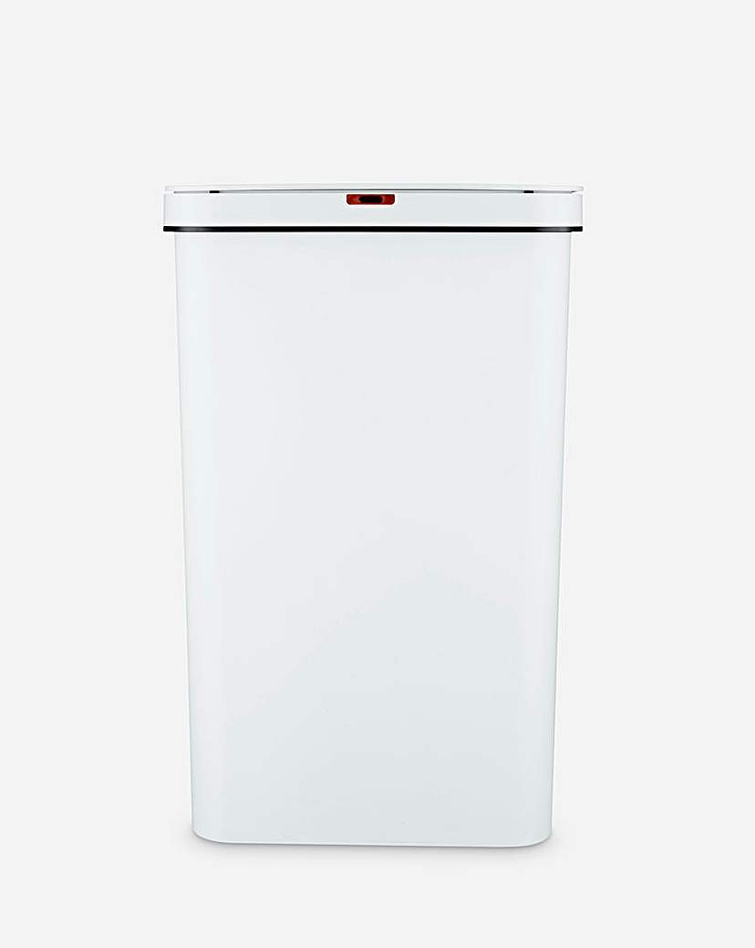 Tower 50L Rectangular Sensor Bin White