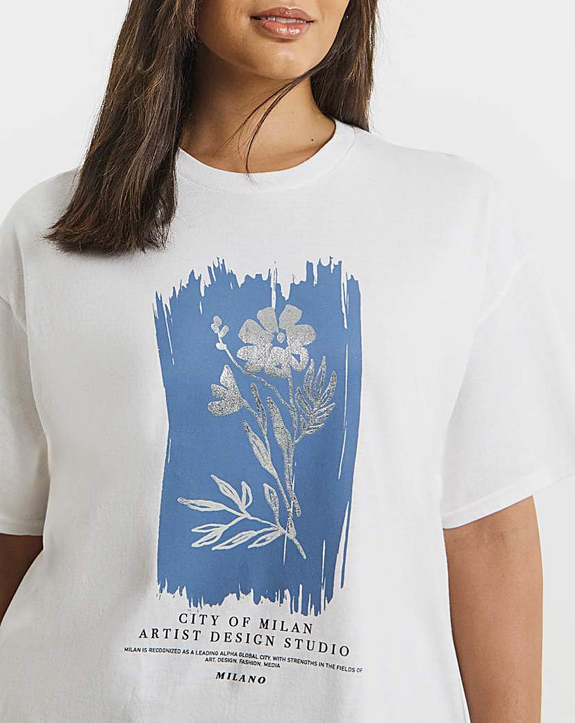 Foil Flower T-Shirt