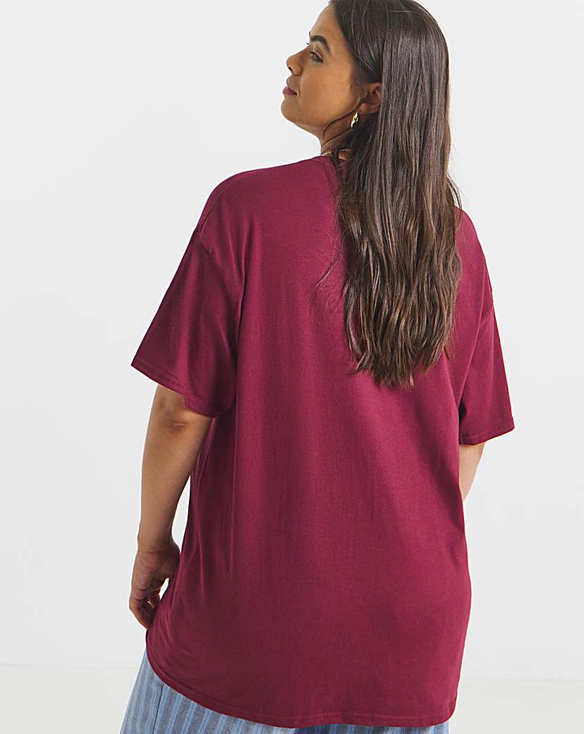 Coffee Embroidery T-Shirt