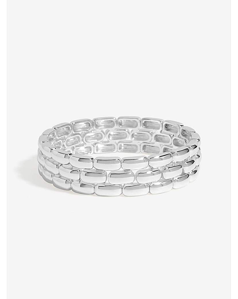 Jon Richard Polished Chain Bracelet