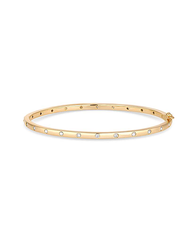 Jon Richard Gold Fine Crystal Bangle