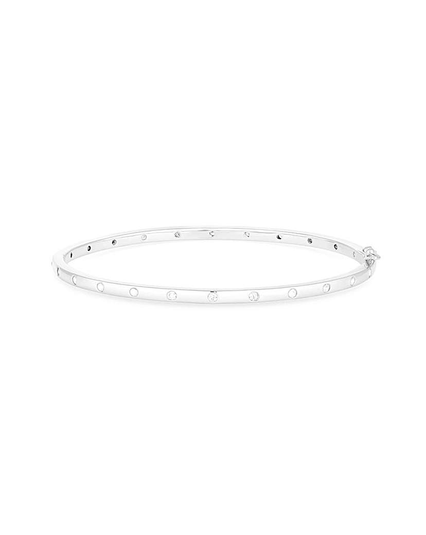 Jon Richard Fine Crystal Bangle