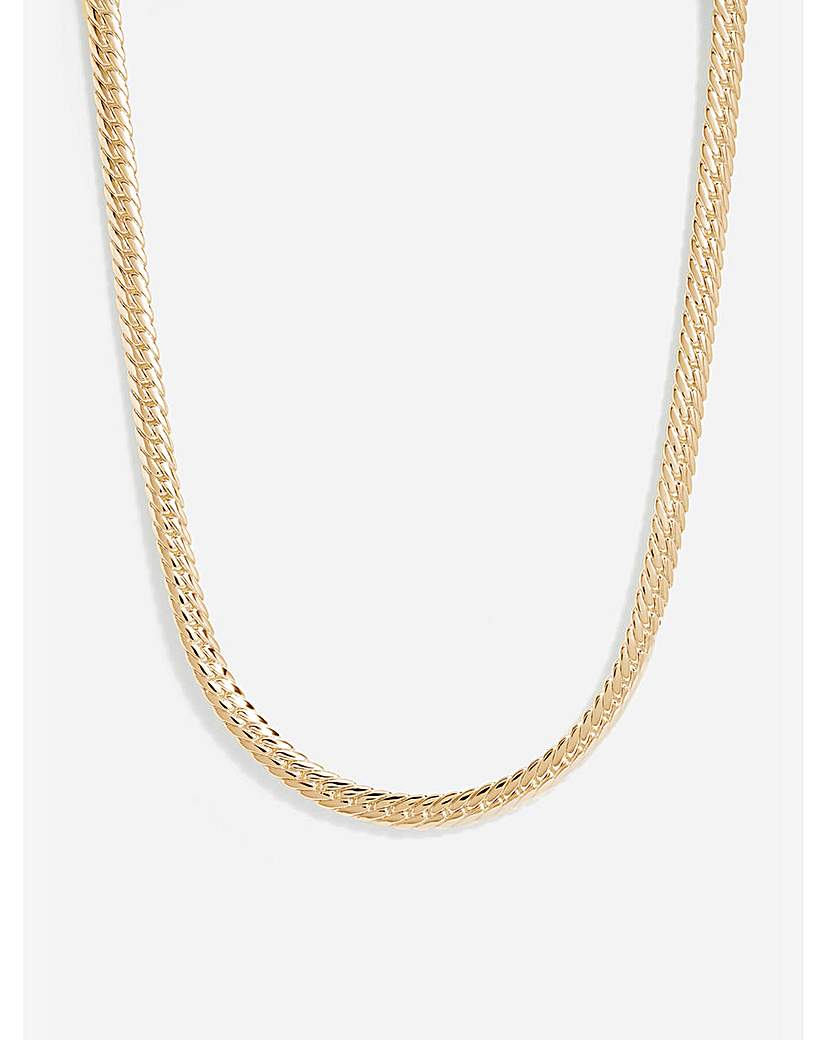 Jon Richard Herringbone Chain Necklace