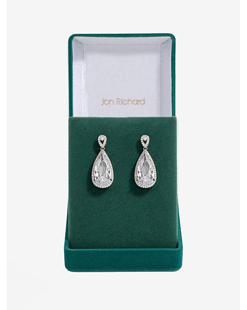 Jon Richard Cubic Zirconia Earrings