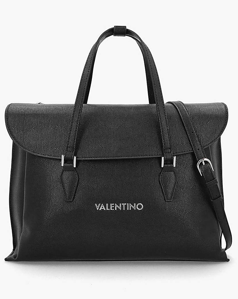 Valentino Bags Whom Black Satchel Bag