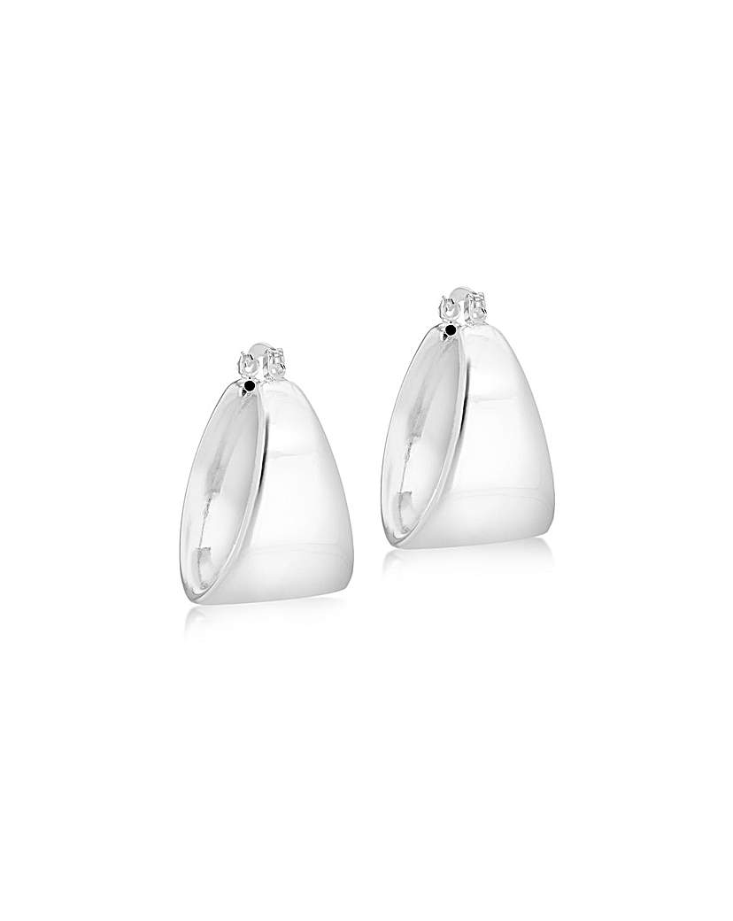 Sterling Silver Electroform Earrings