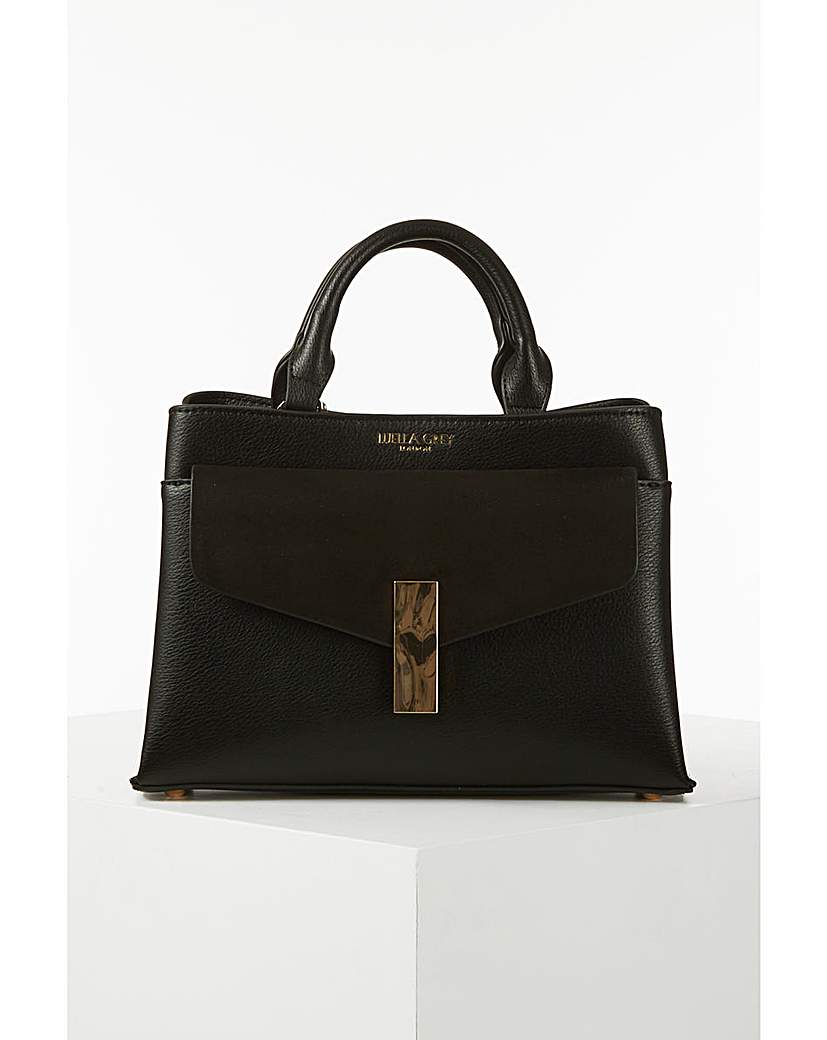 Luella Grey Kristie Black Crossbody Tote