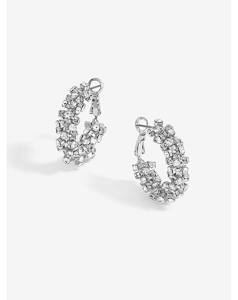 Mood Crystal Cupchain Mini Hoop Earrings