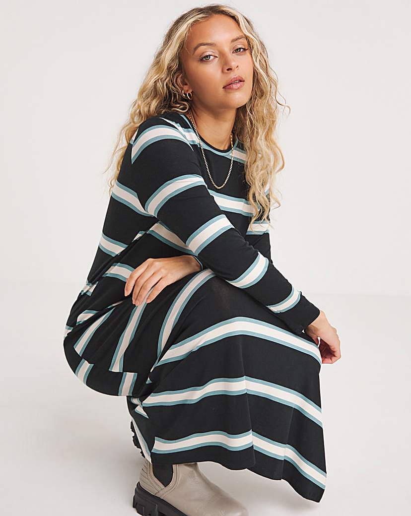 Simply be shop striped dress