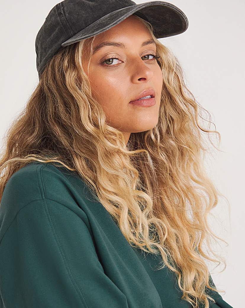 Green Midi Sweatshirt Dress
