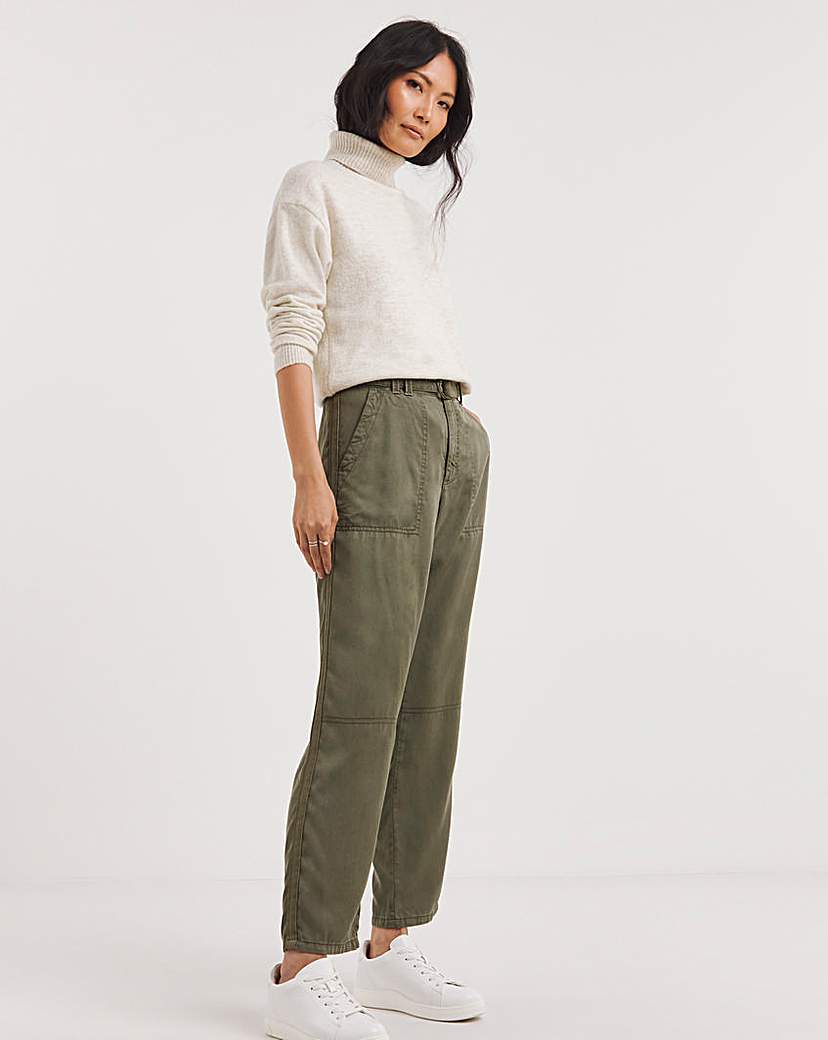 Julipa Relaxed Lyocell Cargo Trouser