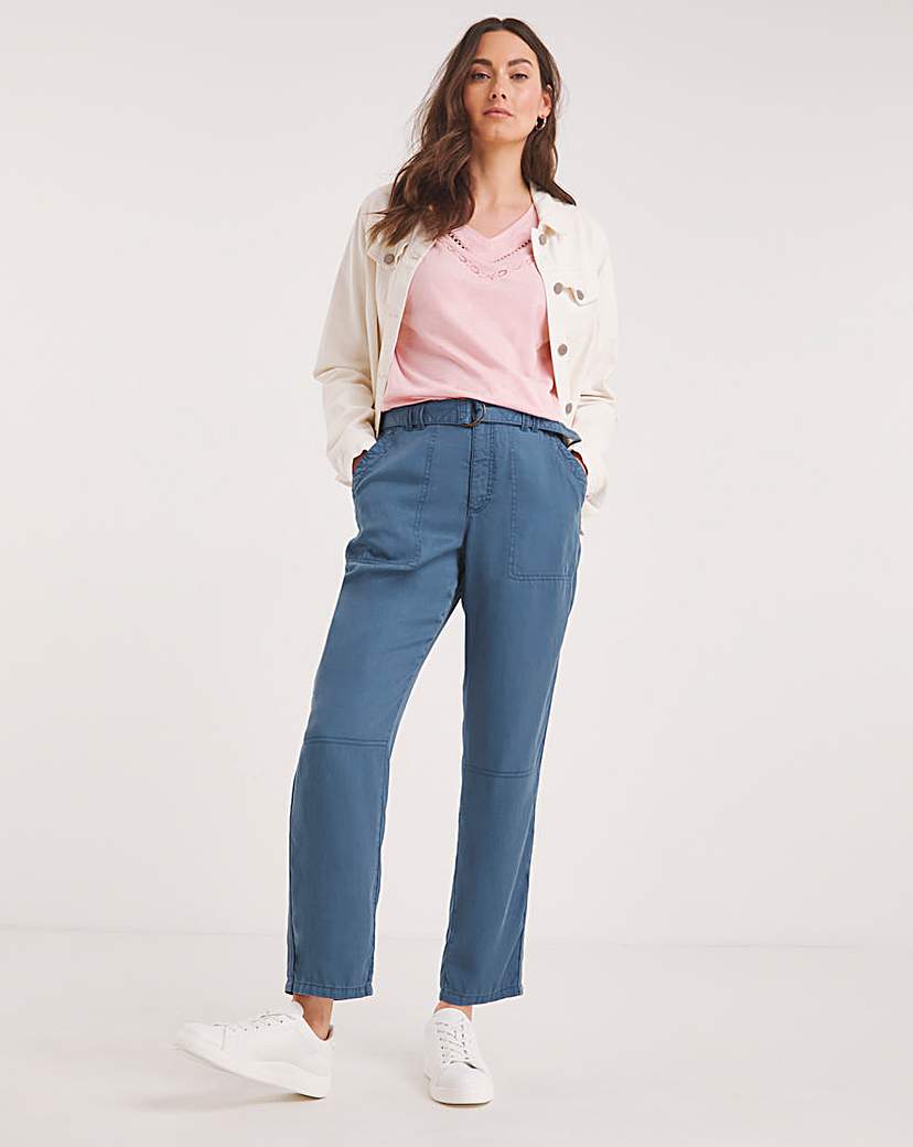 Julipa Relaxed Lyocell Cargo Trouser