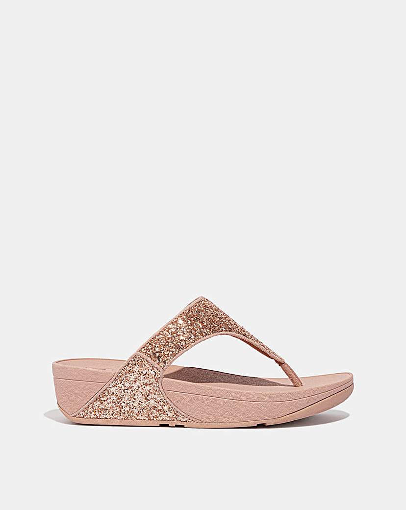 Fitflop Lulu Glitter Toe Post D Fit