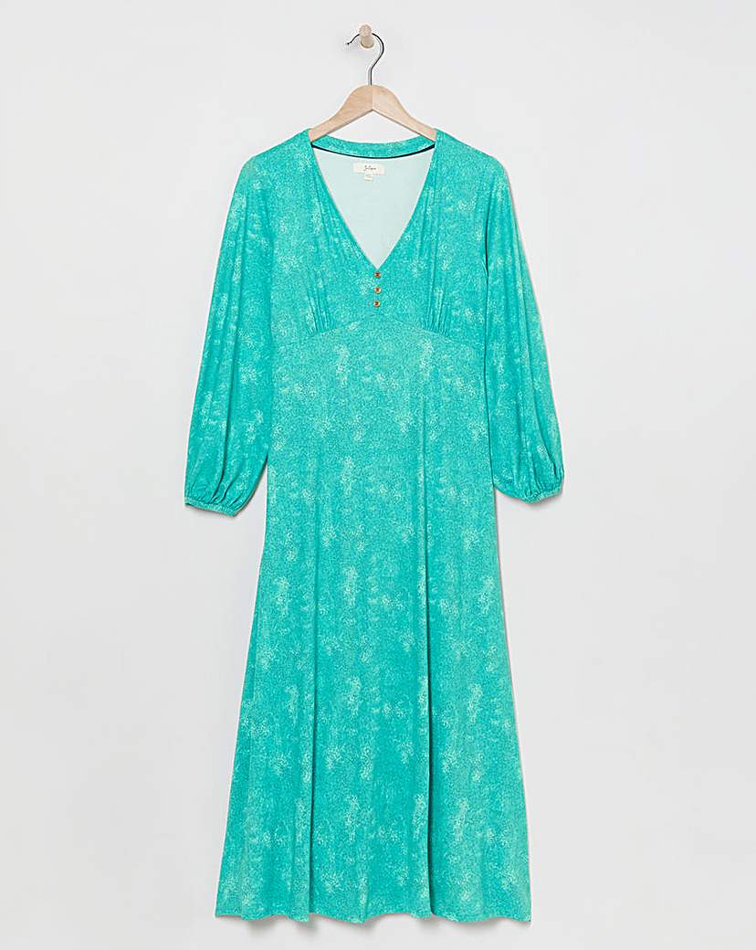 Julipa Button Front Midi Dress