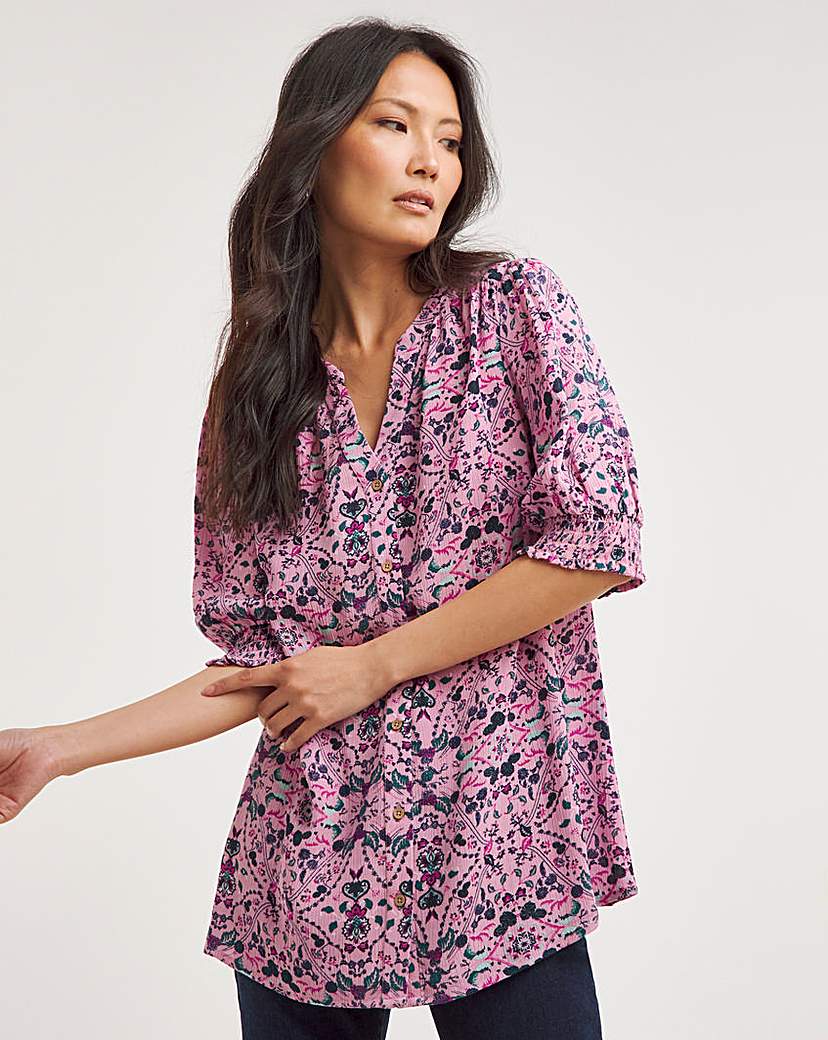 Julipa Button Through Blouse