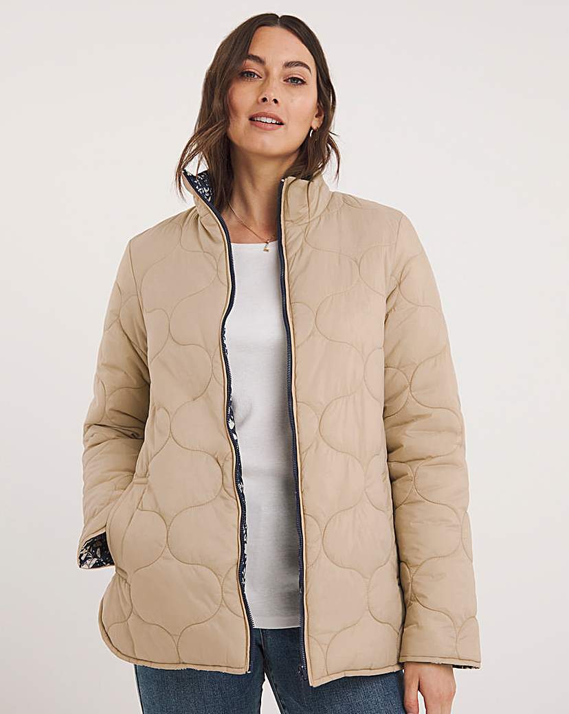 Julipa Reversible Quilted Coat