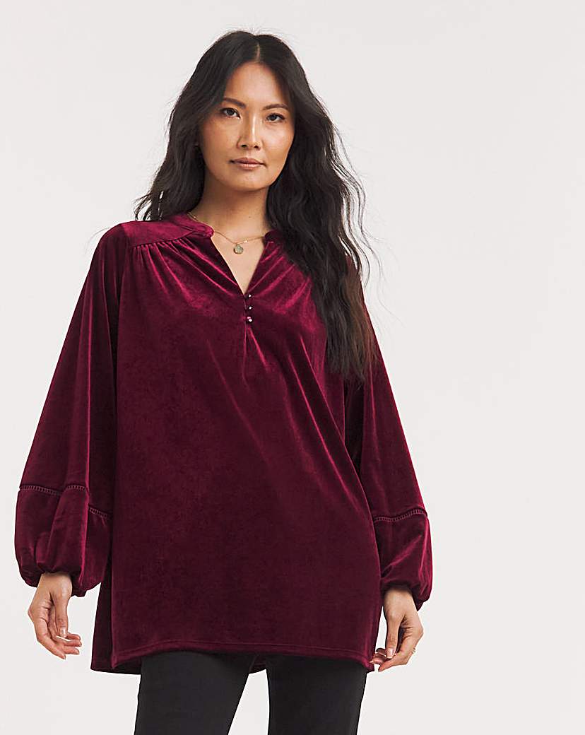 Julipa Velour Blouse