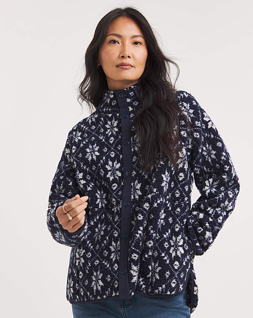 Julipa Sherpa Printed Fleece