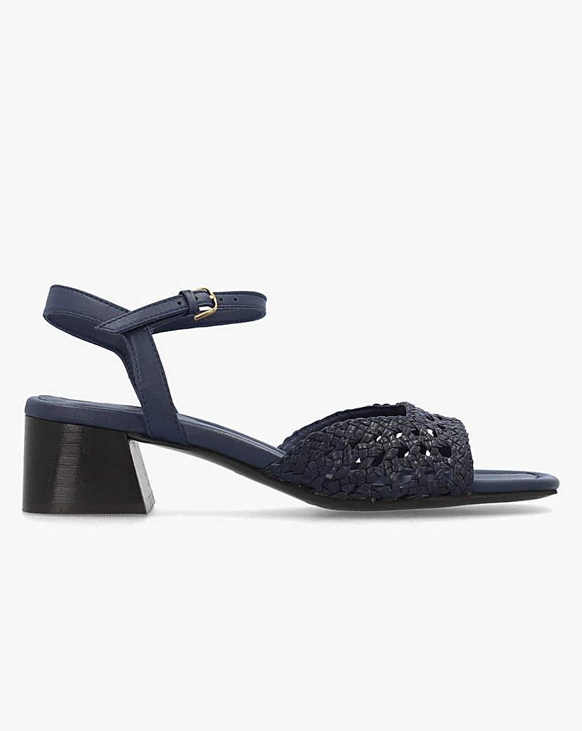 Radley The Camden Leather Woven Sandals Blue - Radley - Size: 39