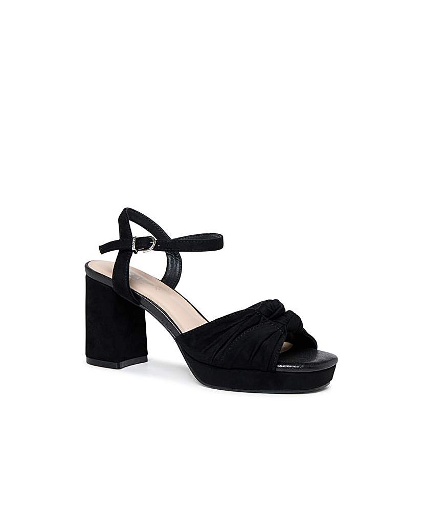 Paradox London Nola Wide Fit Sandals