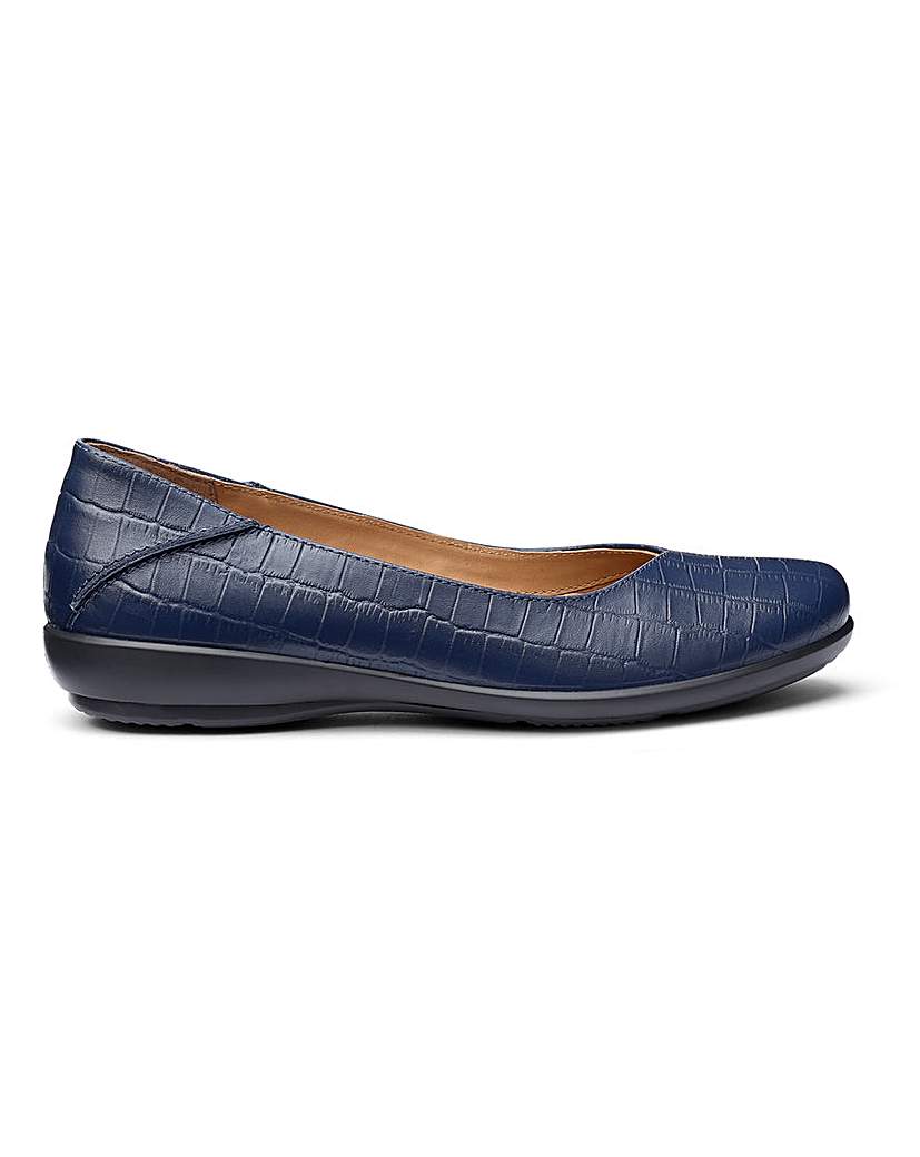 Hotter Birdie Wide Fit Ballerina Pump