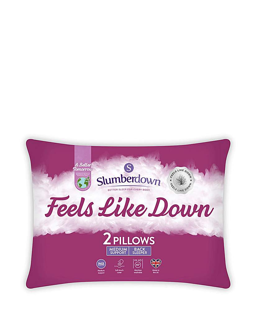 Slumberdown Feels Like Down Pillows