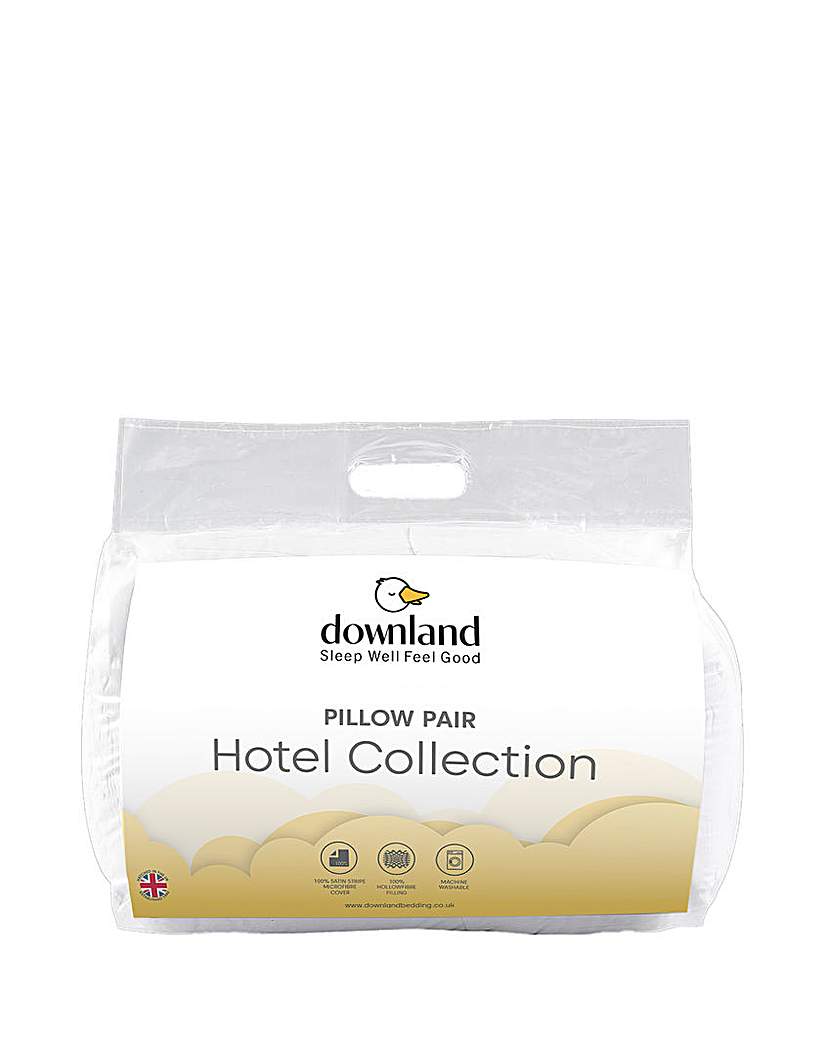 Hotel Quality Stripe Pack of 2 Pillows