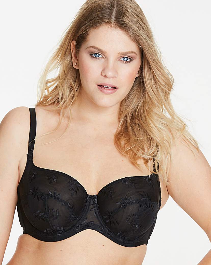 Image of Panache Tango II Black Balcony Bra