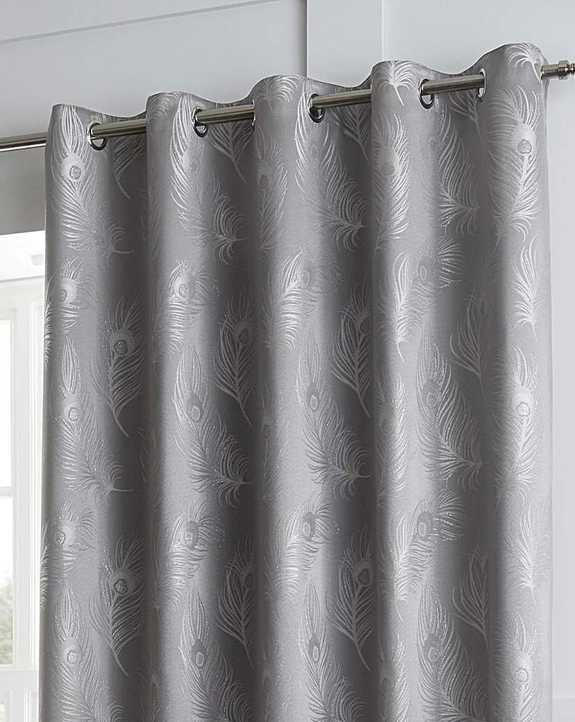 Curtina Feather Eyelet Curtains