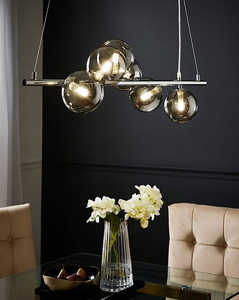 Joanna Hope 6 Light Chrome Pendant