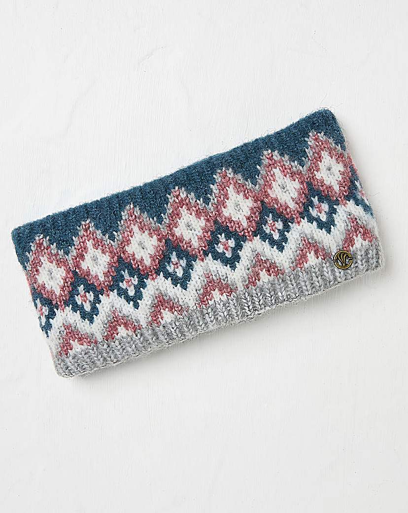 Fatface Frankie Fairisle Headband