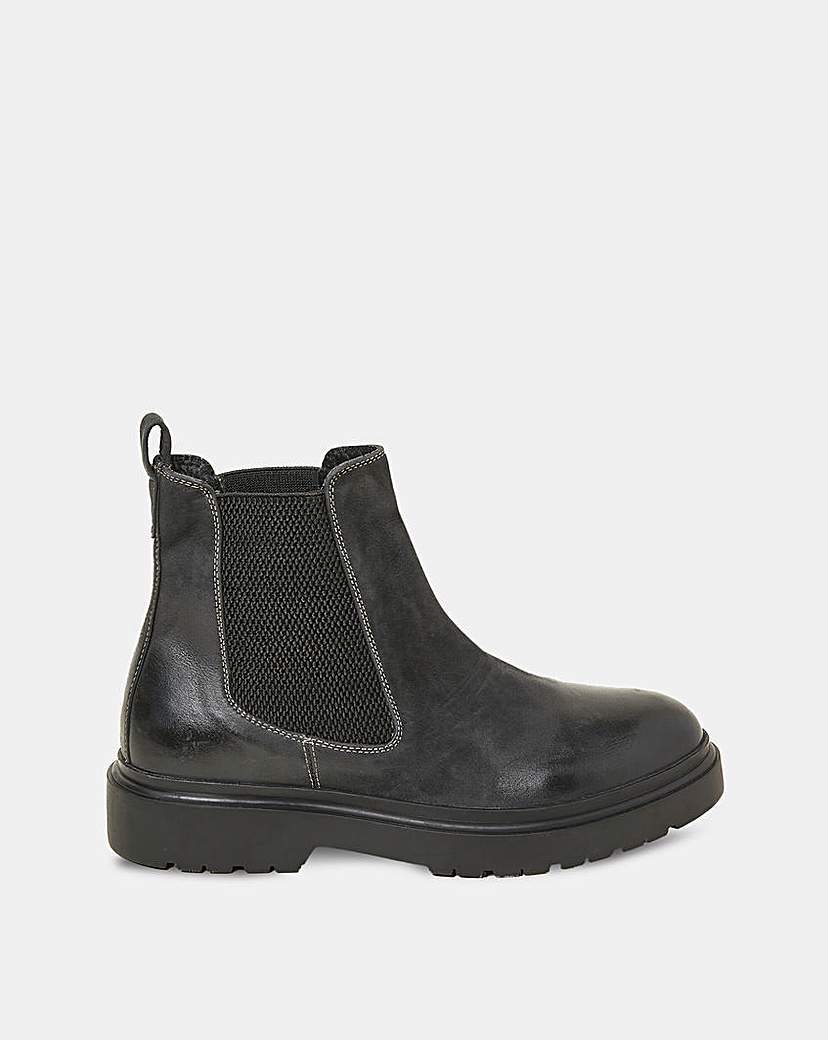 New In - FatFace Chelsea Boot - Black