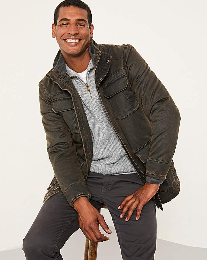 New In - FatFace Broadsands Jacket - Brown