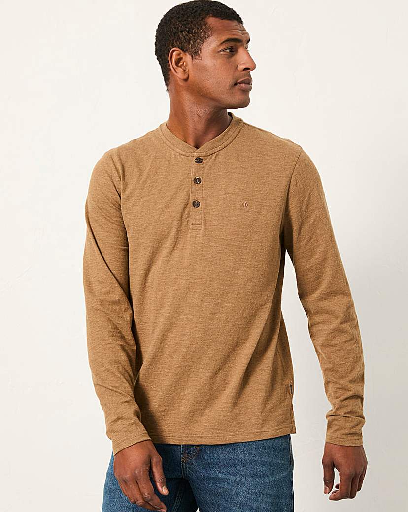 New In - FatFace Woodside Long Sleeve Henley
