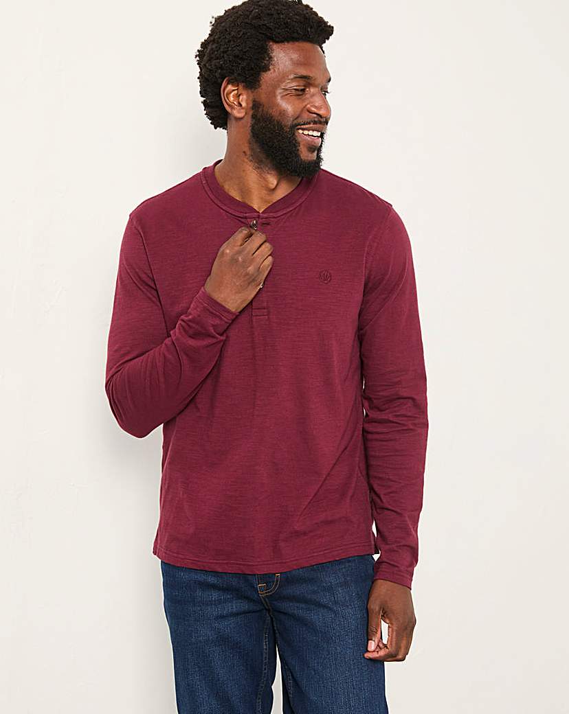 New In - FatFace Woodside Long Sleeve Henley