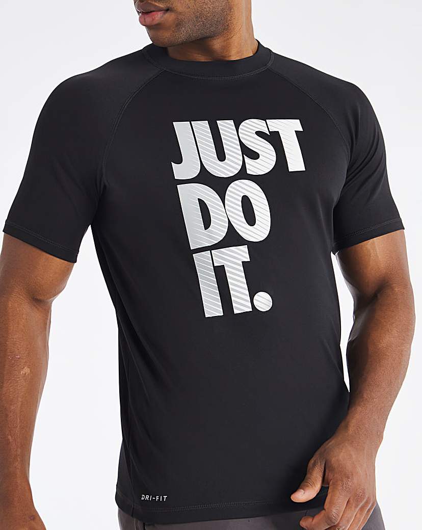 Nike JDI Short Sleeve Hydroguard T-Shirt - Black