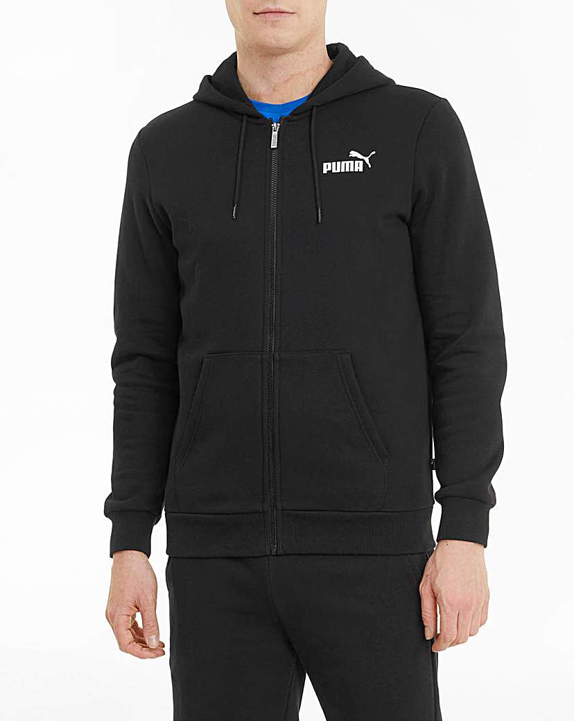 PUMA Essentials Full Zip Logo Hoodie