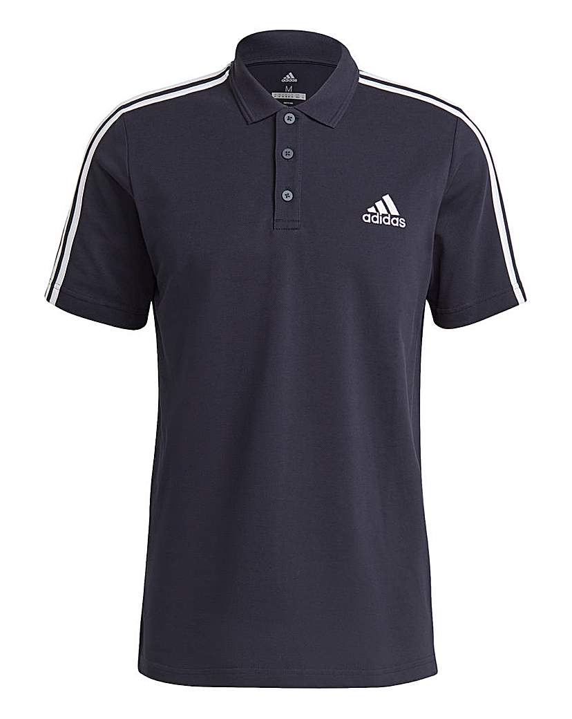 adidas Essentials 3 Stripe Polo