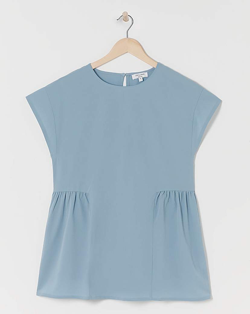 Short Sleeve Smock Top