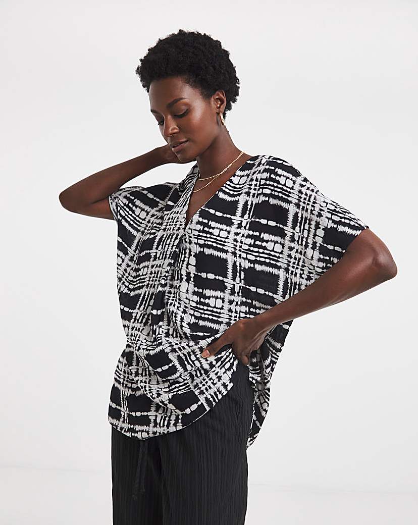 Printed Tunic Top