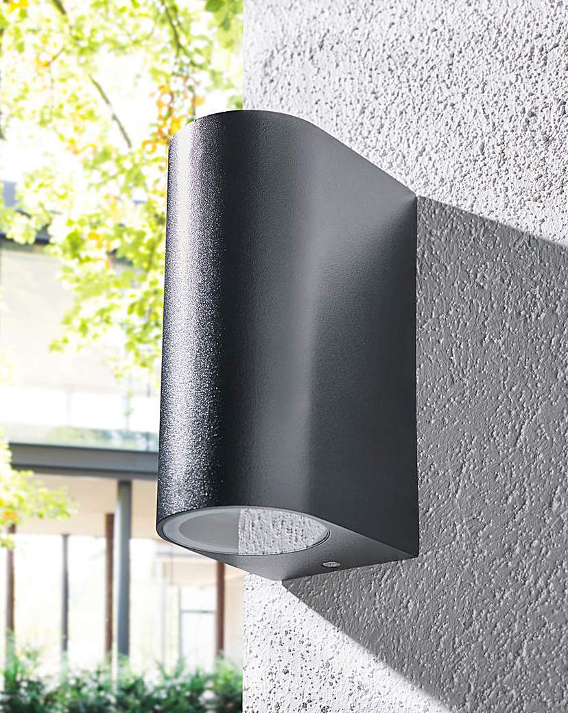 Image of Black Up Down Outdoor Hardwired Light