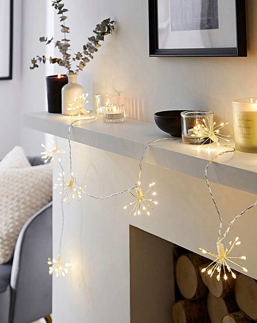 Starburst LED Christmas String Lights