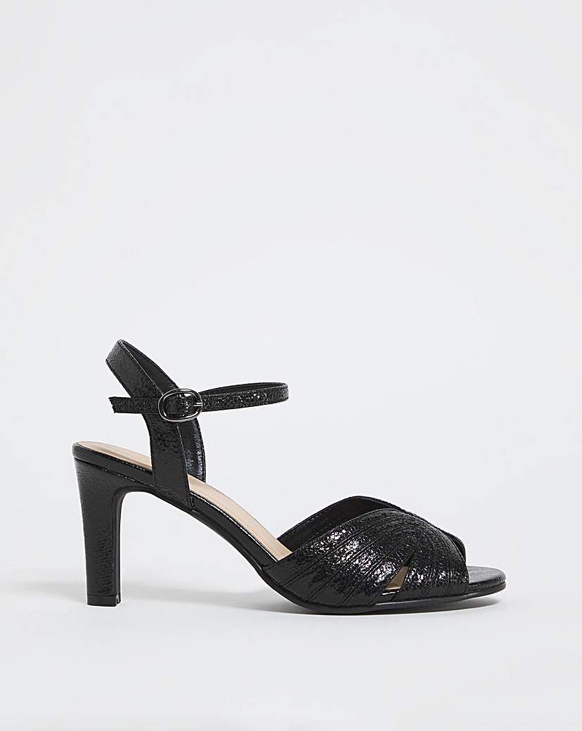 Joanna Hope Peep Toe Sandal E Fit