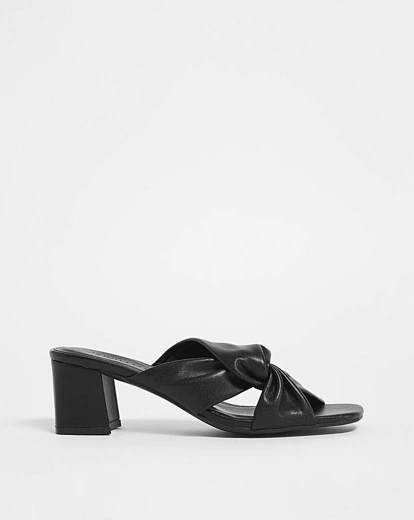 Joanna Hope Twist Mule Sandal E Fit