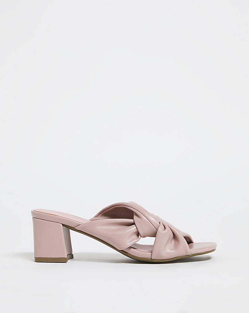 Joanna Hope Twist Mule Sandal E Fit