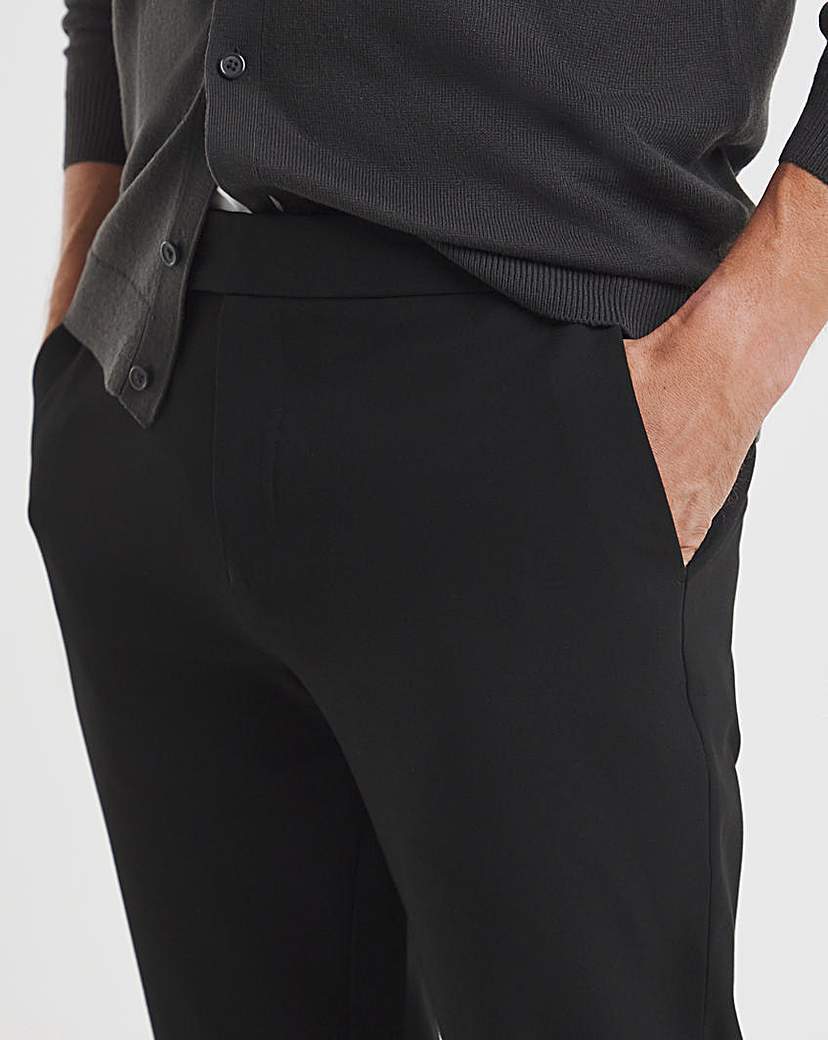 Tailored Elasticated Tapered Trouser