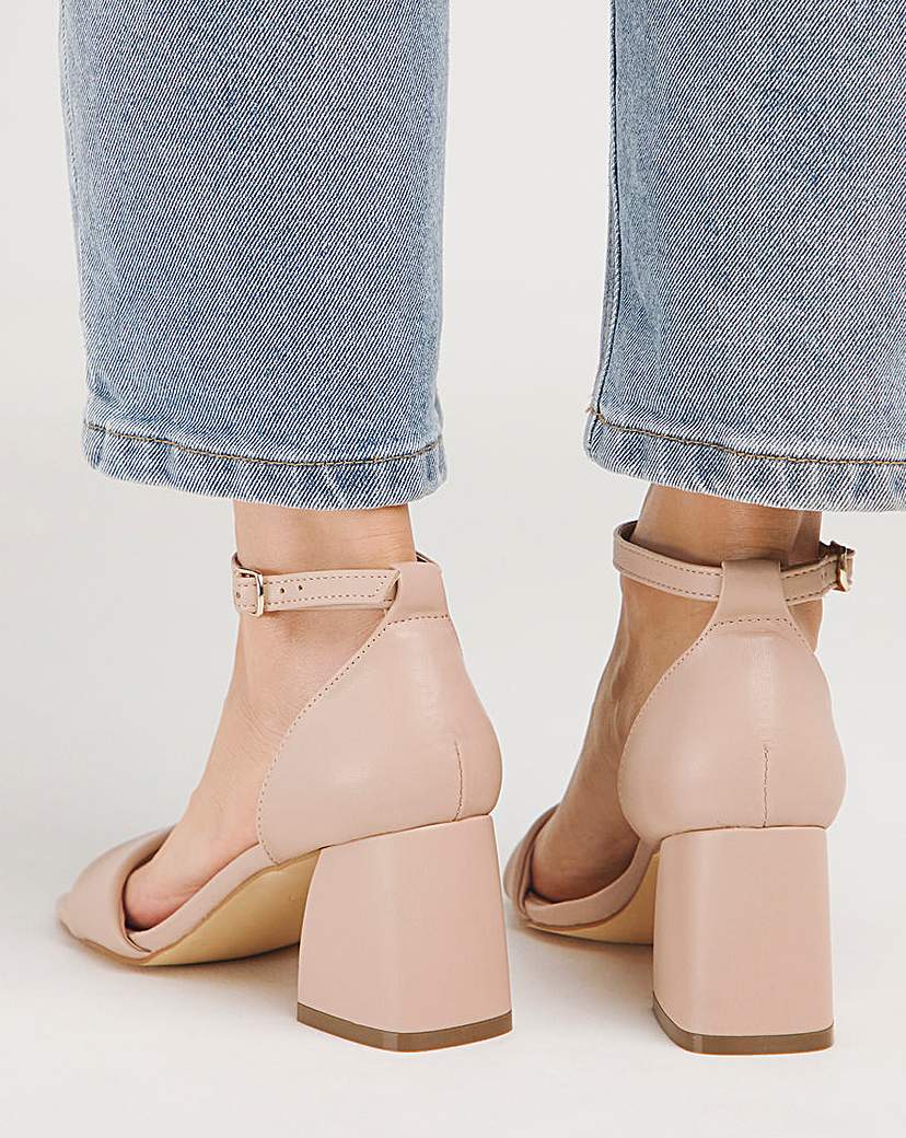 Barely There Heeled Sandals Ex Wide